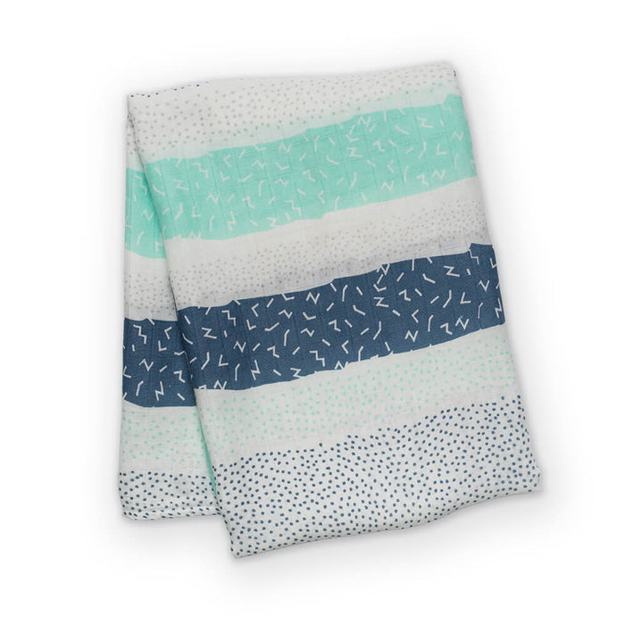 Bamboo Swaddle by Lulujo at $15.88! Shop now at Nestled by Snuggle Bugz for Nursery & Decor.