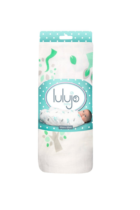 Bamboo Swaddle by Lulujo at $15.88! Shop now at Nestled by Snuggle Bugz for Nursery & Decor.