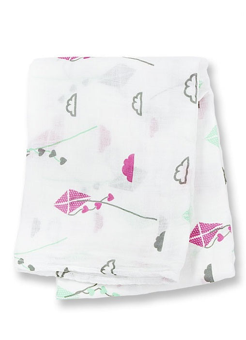 Bamboo Swaddle by Lulujo at $15.88! Shop now at Nestled by Snuggle Bugz for Nursery & Decor.
