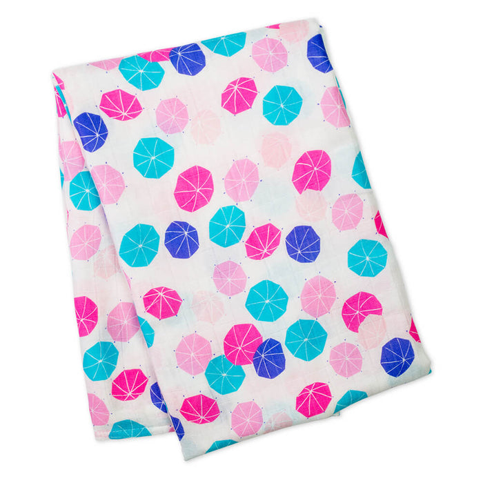 Bamboo Swaddle by Lulujo at $15.88! Shop now at Nestled by Snuggle Bugz for Nursery & Decor.
