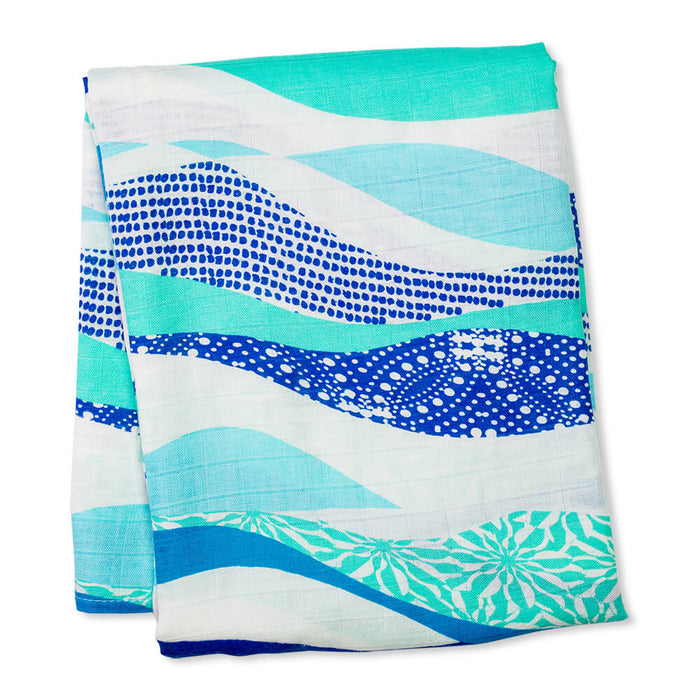 Bamboo Swaddle by Lulujo at $15.88! Shop now at Nestled by Snuggle Bugz for Nursery & Decor.