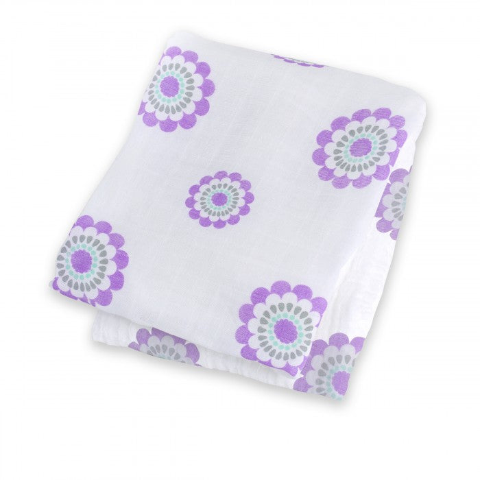 Bamboo Swaddle by Lulujo at $15.88! Shop now at Nestled by Snuggle Bugz for Nursery & Decor.