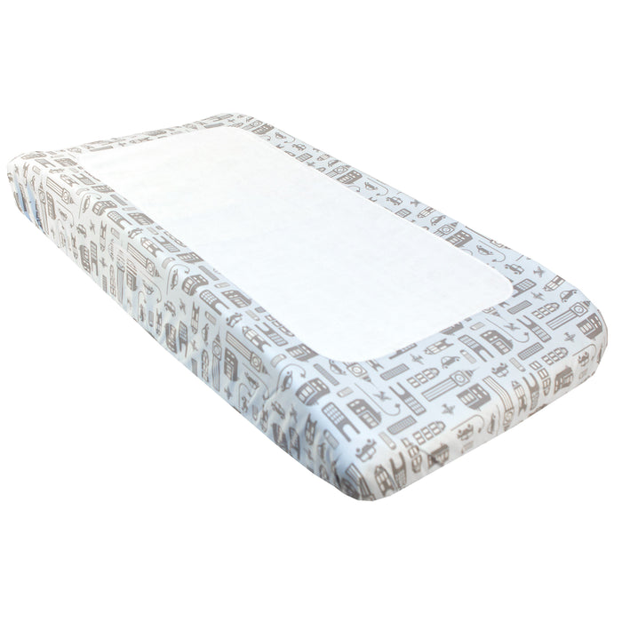 Percale Change Pad Cover by Kushies at $19.99! Shop now at Nestled by Snuggle Bugz for Nursery & Décor.