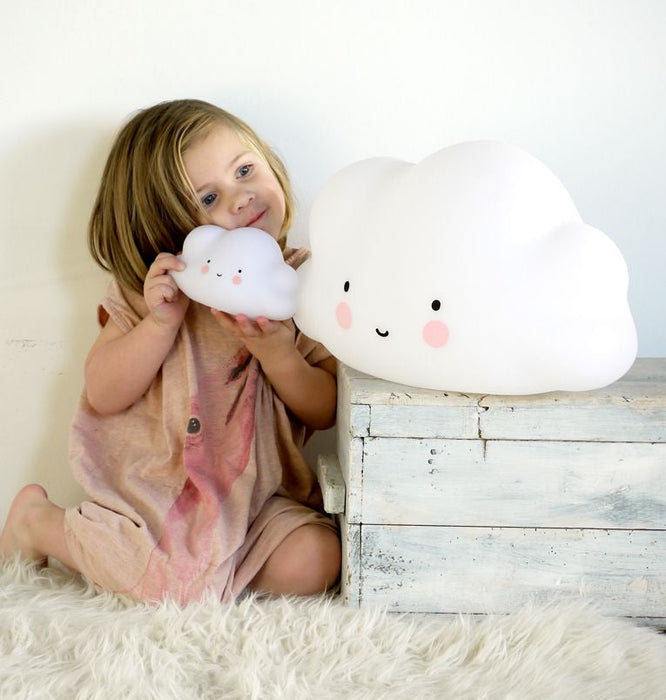 Mini Cloud Light - White by A Little Lovely Company at $24.99! Shop now at Nestled by Snuggle Bugz for Nursery & Décor.