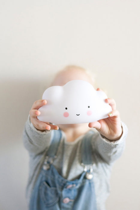 Mini Cloud Light - White by A Little Lovely Company at $24.99! Shop now at Nestled by Snuggle Bugz for Nursery & Décor.