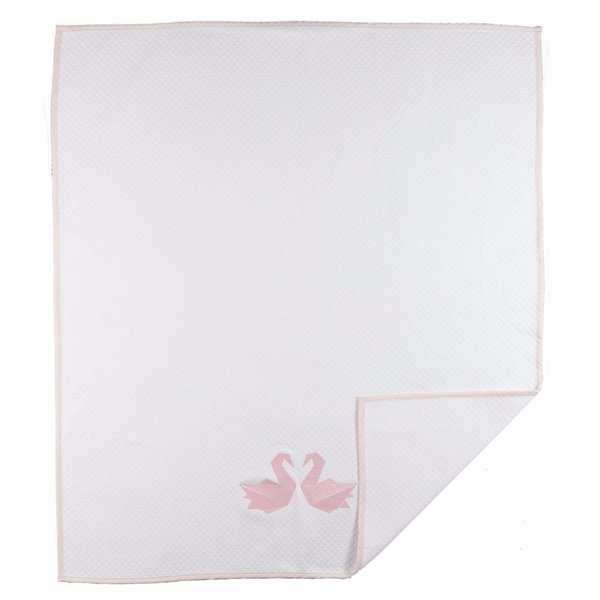 Matelasse Coverlet by Living Textiles at $55.88! Shop now at Nestled by Snuggle Bugz for Nursery & Décor.