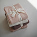 Knitted Pointelle Baby Blanket by Mushie at $60.99! Shop now at Nestled by Snuggle Bugz for Nursery & Décor.