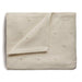 Knitted Pointelle Baby Blanket by Mushie at $60.99! Shop now at Nestled by Snuggle Bugz for Nursery & Décor.