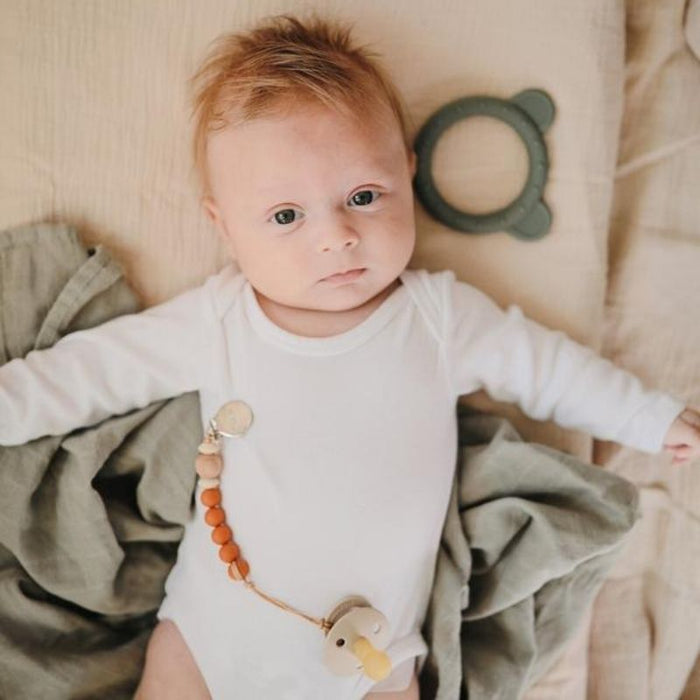 Extra Soft Muslin Crib Sheet by Mushie at $33.99! Shop now at Nestled by Snuggle Bugz for Nursery & Décor.