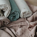 Extra Soft Muslin Crib Sheet by Mushie at $33.99! Shop now at Nestled by Snuggle Bugz for Nursery & Décor.