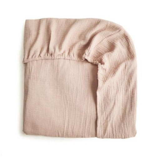 Extra Soft Muslin Crib Sheet by Mushie at $33.99! Shop now at Nestled by Snuggle Bugz for Nursery & Décor.