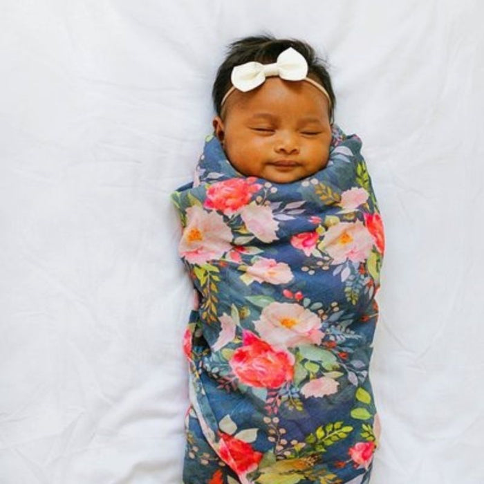 Luxe Muslin Swaddle by LouLou Lollipop at $23.99! Shop now at Nestled by Snuggle Bugz for Nursery & Decor.