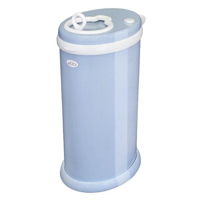 Steel Diaper Pail by Ubbi at $101.59! Shop now at Nestled by Snuggle Bugz for Diapering.