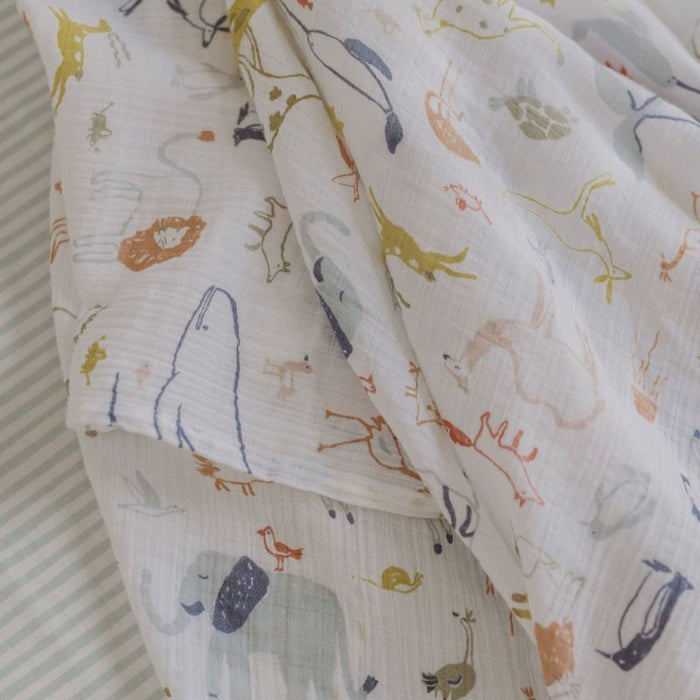 Organic Swaddle by Pehr Designs at $25.59! Shop now at Nestled by Snuggle Bugz for Nursery & Decor.