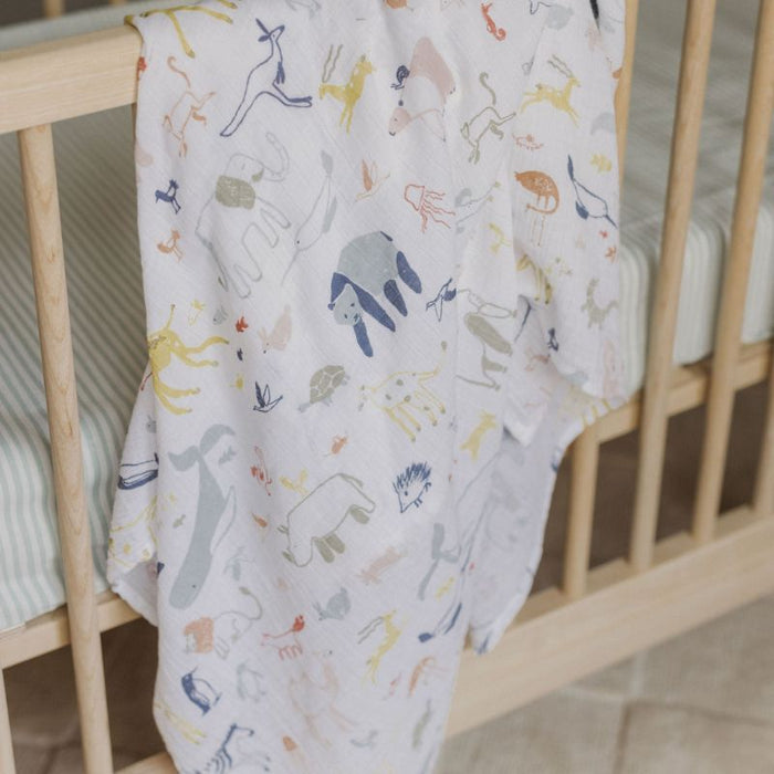 Organic Swaddle by Pehr Designs at $25.59! Shop now at Nestled by Snuggle Bugz for Nursery & Decor.