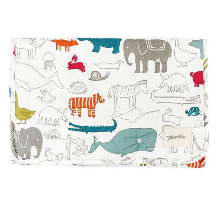 On the Go Portable Changing Pad by Pehr Designs at $57.99! Shop now at Nestled by Snuggle Bugz for Nursery & Décor.