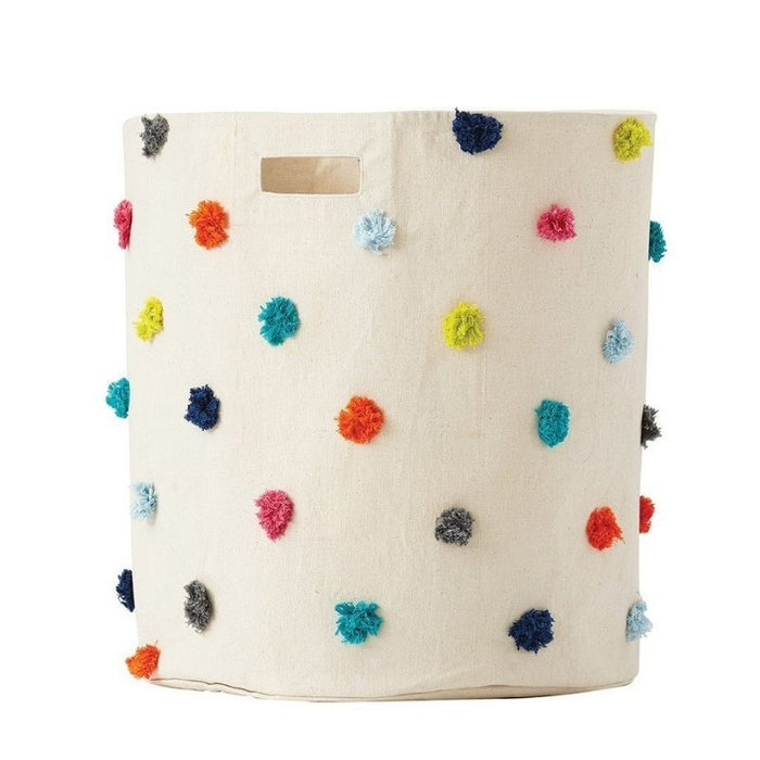 Pom Pom Hamper by Pehr Designs at $97.99! Shop now at Nestled by Snuggle Bugz for Nursery & Décor.