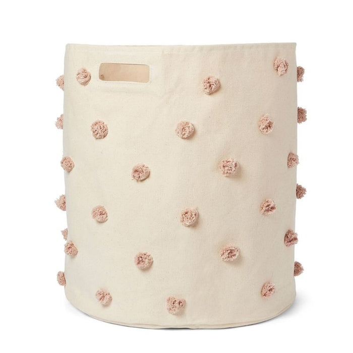 Pom Pom Hamper by Pehr Designs at $97.99! Shop now at Nestled by Snuggle Bugz for Nursery & Décor.