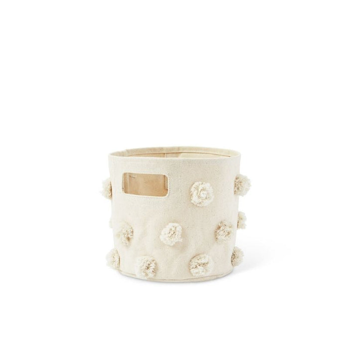Pom Pom Basket - Mini by Pehr Designs at $29.99! Shop now at Nestled by Snuggle Bugz for Nursery & Décor.