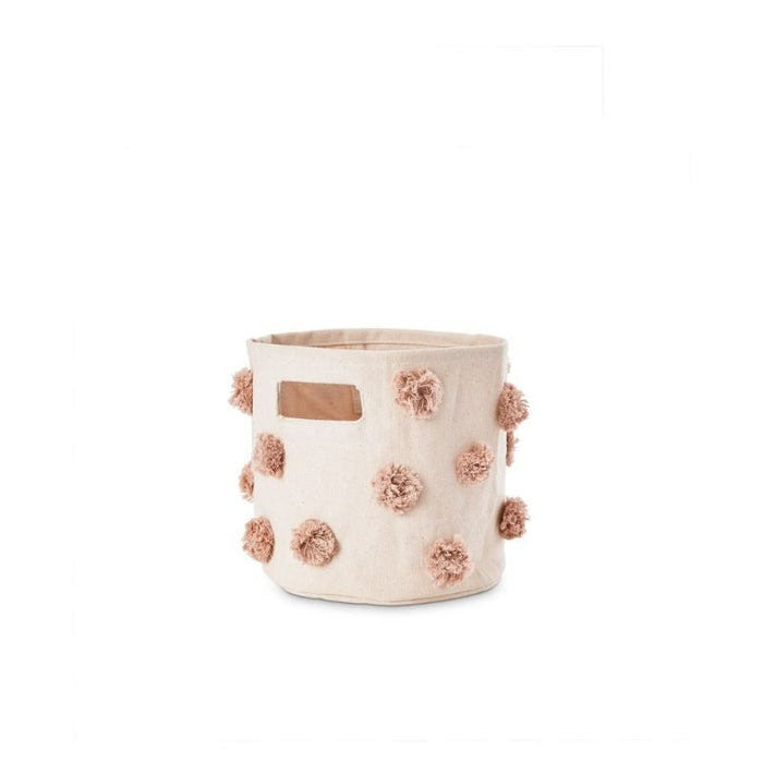 Pom Pom Basket - Mini by Pehr Designs at $29.99! Shop now at Nestled by Snuggle Bugz for Nursery & Décor.