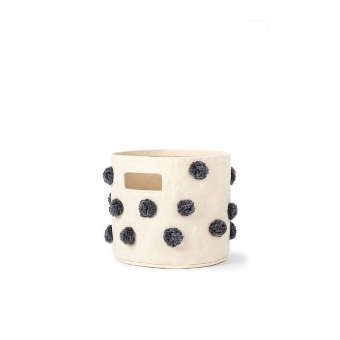 Pom Pom Basket - Mini by Pehr Designs at $29.99! Shop now at Nestled by Snuggle Bugz for Nursery & Décor.