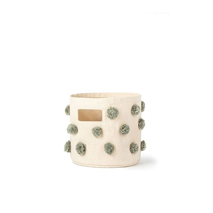 Pom Pom Basket - Mini by Pehr Designs at $29.99! Shop now at Nestled by Snuggle Bugz for Nursery & Décor.