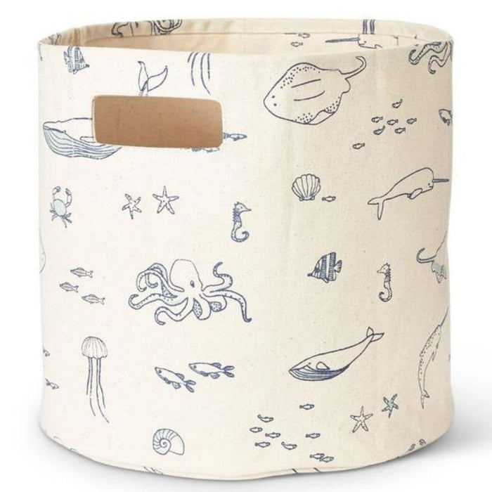 Printed Storage Bin by Pehr Designs at $47.99! Shop now at Nestled by Snuggle Bugz for Nursery & Décor.