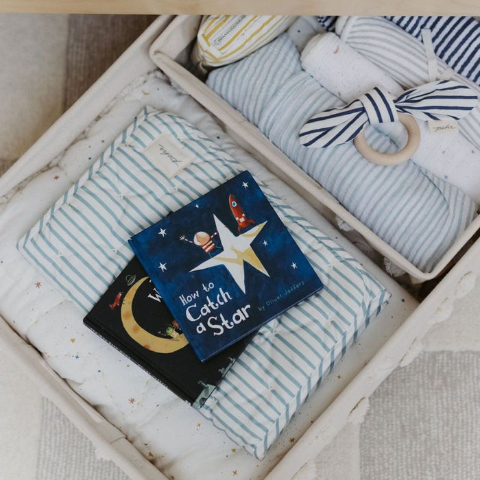Pom Pom Basket - Hideaway by Pehr Designs at $45.99! Shop now at Nestled by Snuggle Bugz for Nursery & Décor.