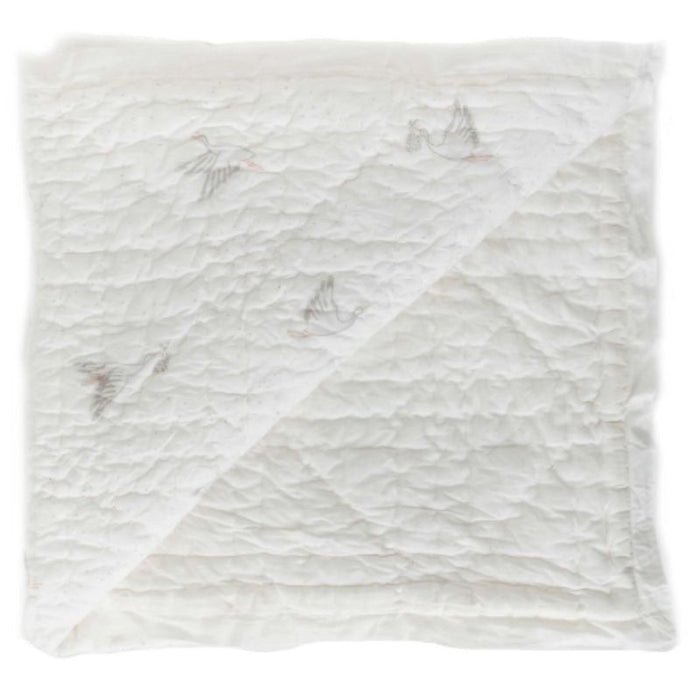 Stork Baby Blanket by Pehr Designs at $97.99! Shop now at Nestled by Snuggle Bugz for Nursery & Décor.