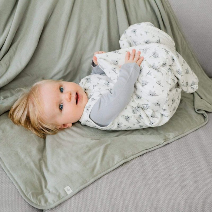 Bamboo Blanket by Perlimpinpin at $41.99! Shop now at Nestled by Snuggle Bugz for Nursery & Décor.