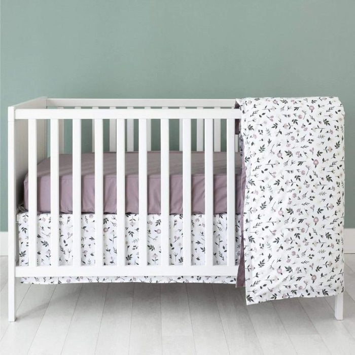 4-Piece Cotton Crib Set by Perlimpinpin at $179.99! Shop now at Nestled by Snuggle Bugz for Nursery & Décor.