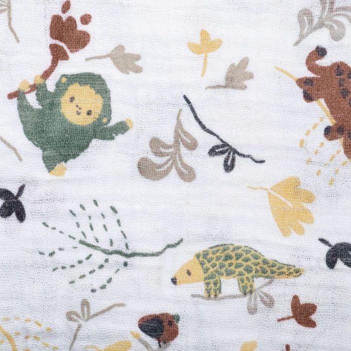 Cotton Muslin Fitted Sheet by Perlimpinpin at $31.99! Shop now at Nestled by Snuggle Bugz for Nursery & Décor.