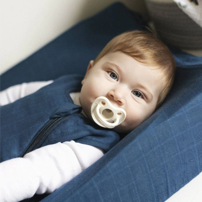 Cotton Muslin Changing Pad Cover by Perlimpinpin at $21.99! Shop now at Nestled by Snuggle Bugz for Nursery & Décor.