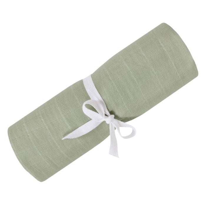 Organic Muslin Swaddle by Perlimpinpin at $10.39! Shop now at Nestled by Snuggle Bugz for Nursery & Decor.