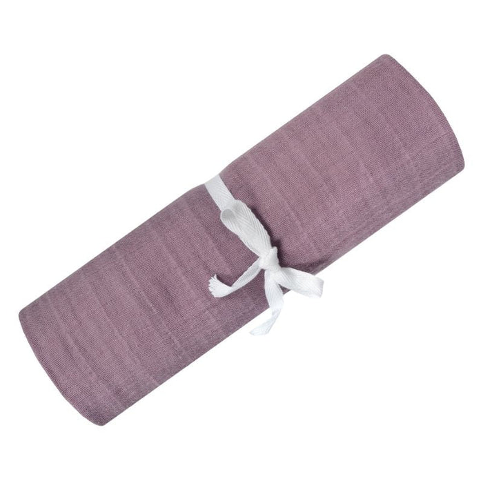 Organic Muslin Swaddle by Perlimpinpin at $10.39! Shop now at Nestled by Snuggle Bugz for Nursery & Decor.
