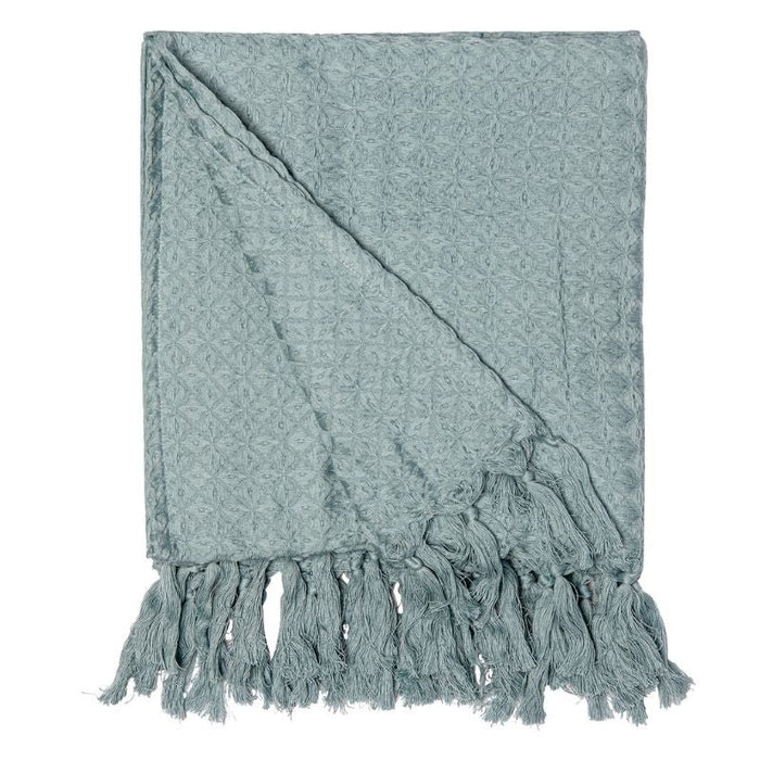 Waffle Muslin Blanket by Perlimpinpin at $49.99! Shop now at Nestled by Snuggle Bugz for Nursery & Décor.