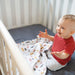Organic Muslin Swaddle by Perlimpinpin at $10.39! Shop now at Nestled by Snuggle Bugz for Nursery & Decor.