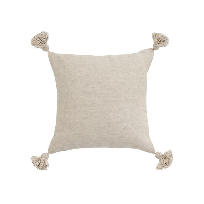 Solid Moroccan Pom Pom Pillow by Pokoloko at $79.99! Shop now at Nestled by Snuggle Bugz for Nursery & Décor.