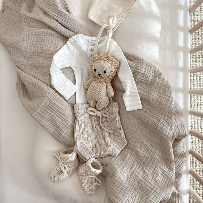 Crinkle Baby Blanket by Pokoloko at $64.99! Shop now at Nestled by Snuggle Bugz for Nursery & Décor.
