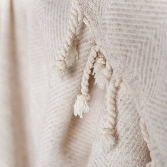 Sophia Lambswool Throw Blanket by Pokoloko at $144.99! Shop now at Nestled by Snuggle Bugz for Nursery & Décor.