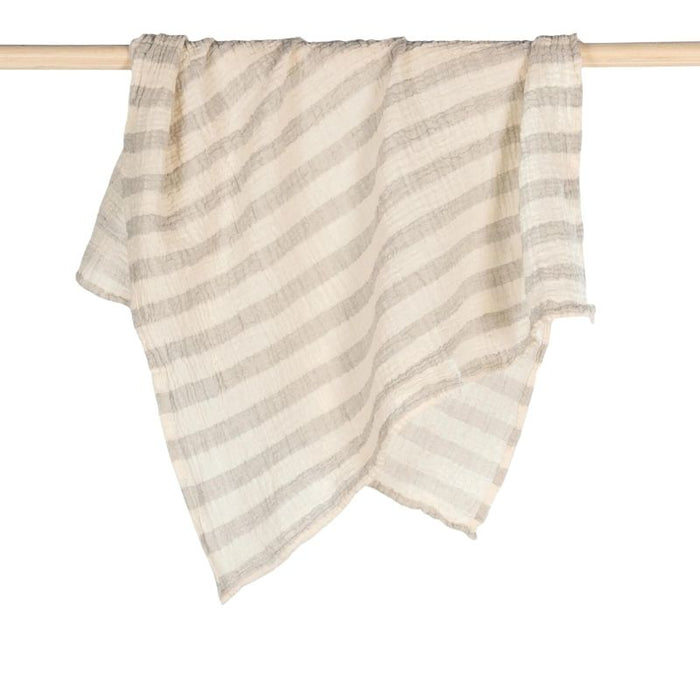 Sailor Muslin Baby Blanket by Pokoloko at $39.99! Shop now at Nestled by Snuggle Bugz for Nursery & Décor.
