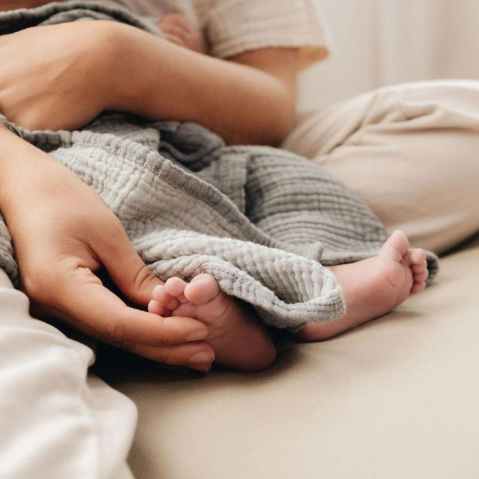 Crinkle Baby Blanket by Pokoloko at $64.99! Shop now at Nestled by Snuggle Bugz for Nursery & Décor.