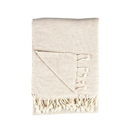 Staple Lambswool Throw by Pokoloko at $144.99! Shop now at Nestled by Snuggle Bugz for Nursery & Décor.