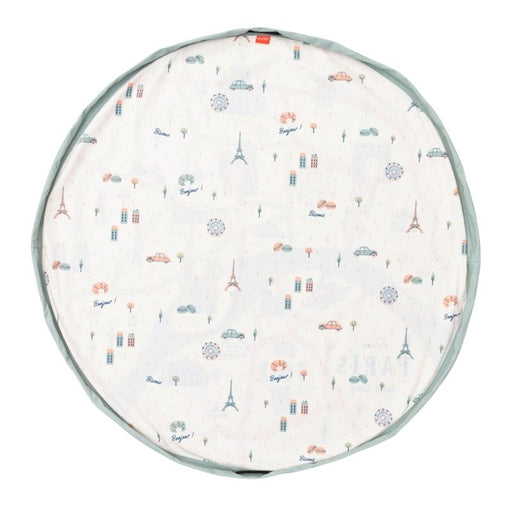 Paris Map Toy Storage Bag by Play & Go at $45.49! Shop now at Nestled by Snuggle Bugz for Nursery & Décor.