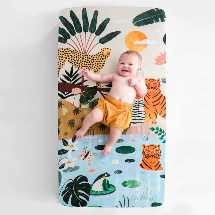 Crib Sheets by Rookie Humans at $35.88! Shop now at Nestled by Snuggle Bugz for Nursery & Décor.