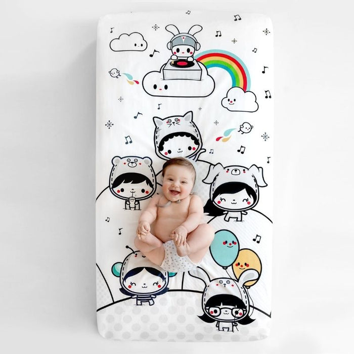 Crib Sheets by Rookie Humans at $35.88! Shop now at Nestled by Snuggle Bugz for Nursery & Décor.