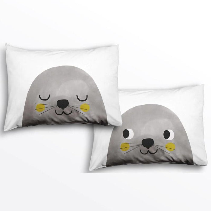 Standard Size Pillowcase Set - 2 Pack by Rookie Humans at $58.99! Shop now at Nestled by Snuggle Bugz for Nursery & Décor.