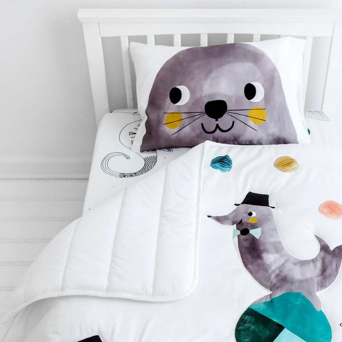 Standard Size Pillowcase Set - 2 Pack by Rookie Humans at $58.99! Shop now at Nestled by Snuggle Bugz for Nursery & Décor.