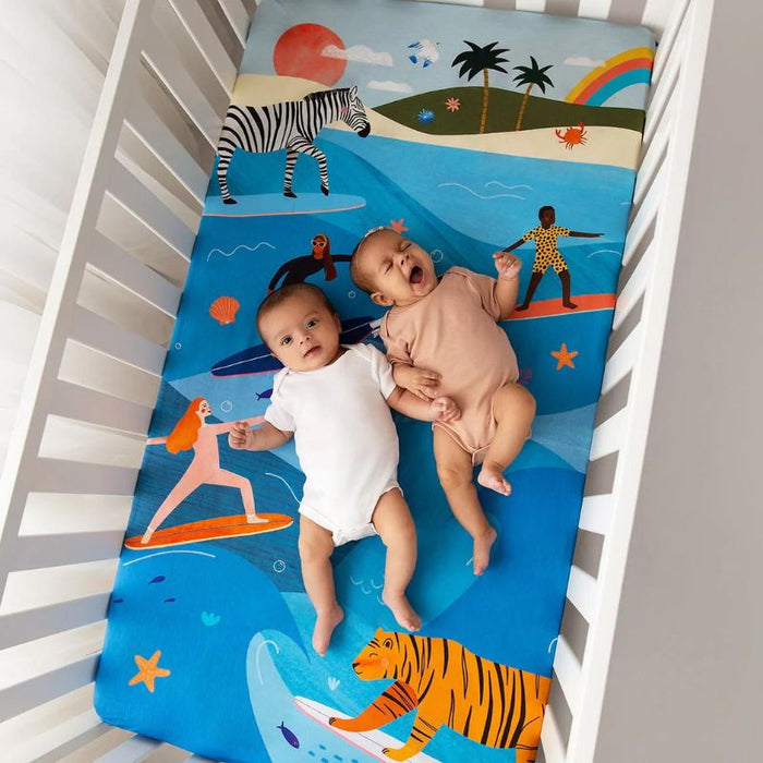 Crib Sheets by Rookie Humans at $35.88! Shop now at Nestled by Snuggle Bugz for Nursery & Décor.