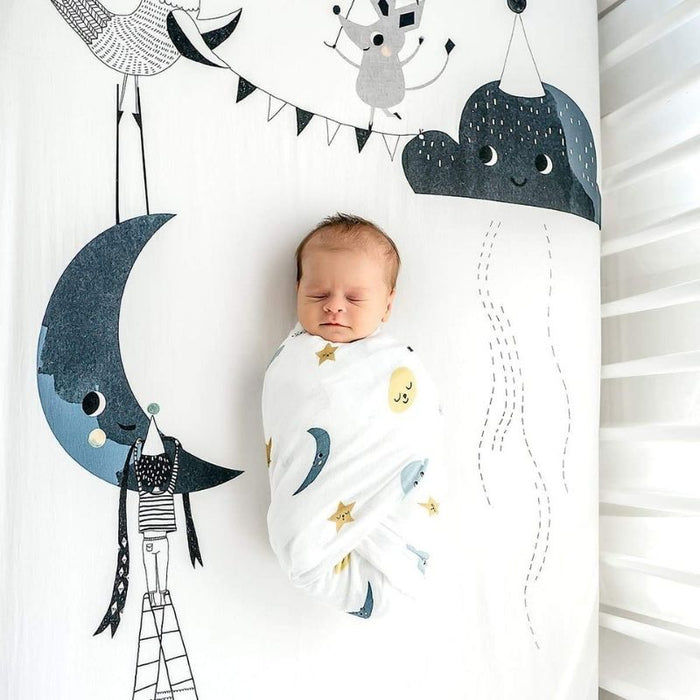 Bamboo Swaddles by Rookie Humans at $25! Shop now at Nestled by Snuggle Bugz for Nursery & Decor.